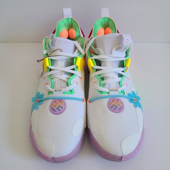 NEW Adidas SM Harden Vol. 6 Pastel Basketball Shoes HQ1271 Size 13 White main image 5